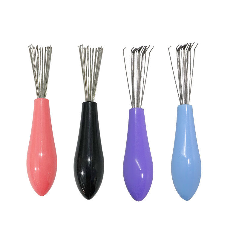 Metal Curling Brush Cleaning Tool for Hair and Carpets