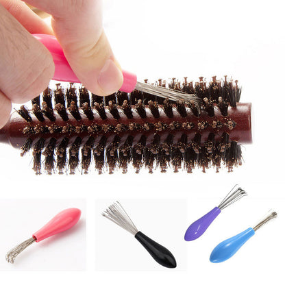 Metal Curling Brush Cleaning Tool for Hair and Carpets